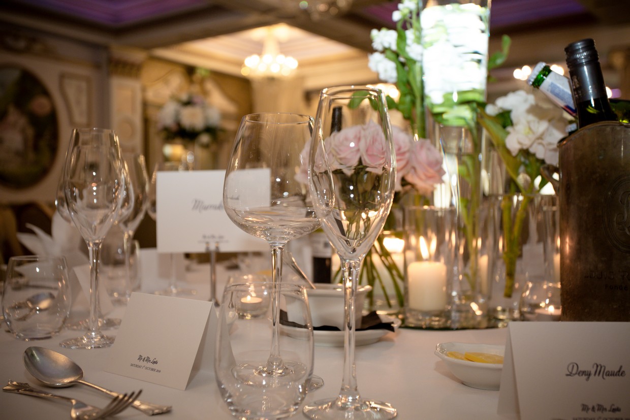 Rossington Hall Wedding Reception