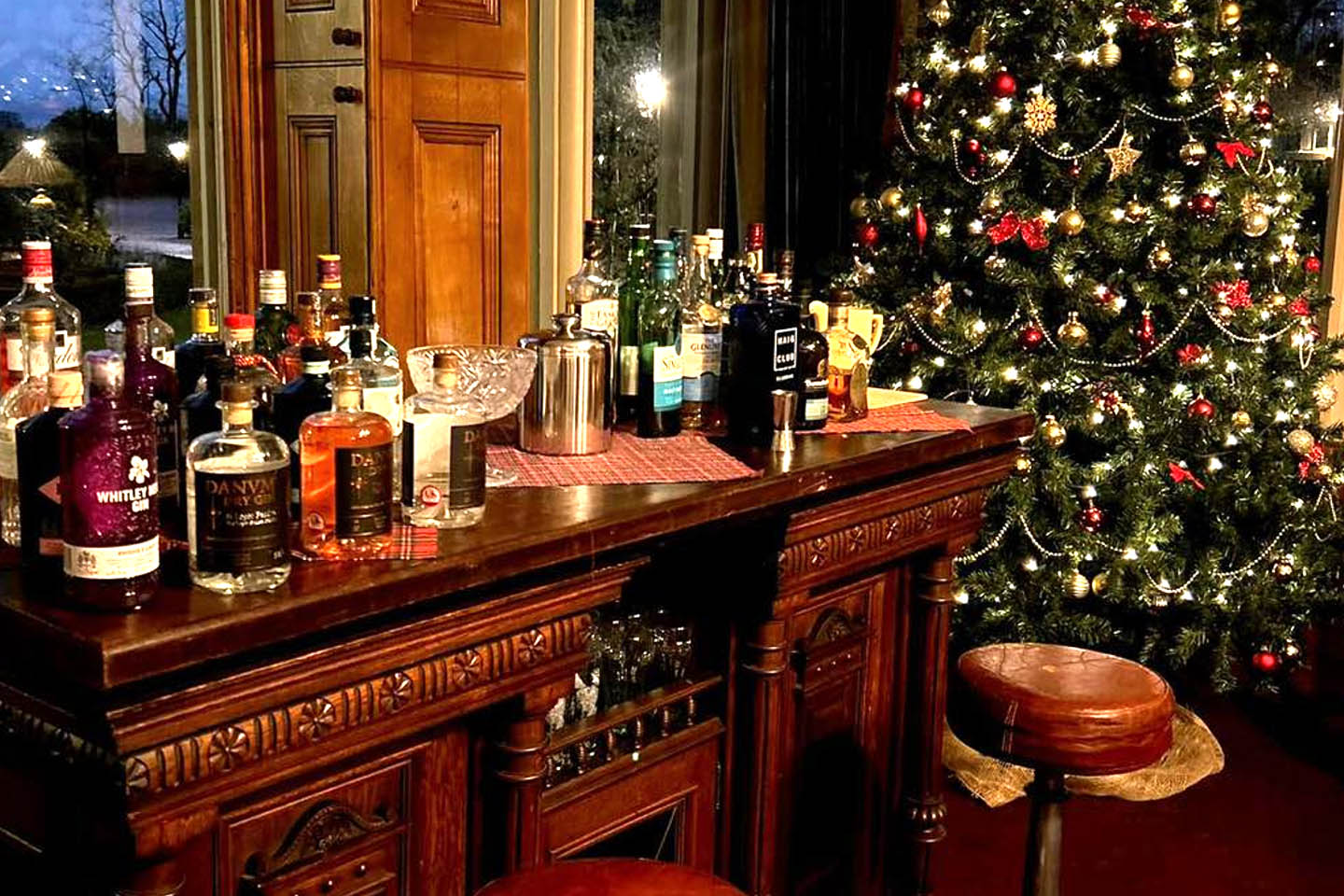 Rossington Hall Christmas Party Drinks