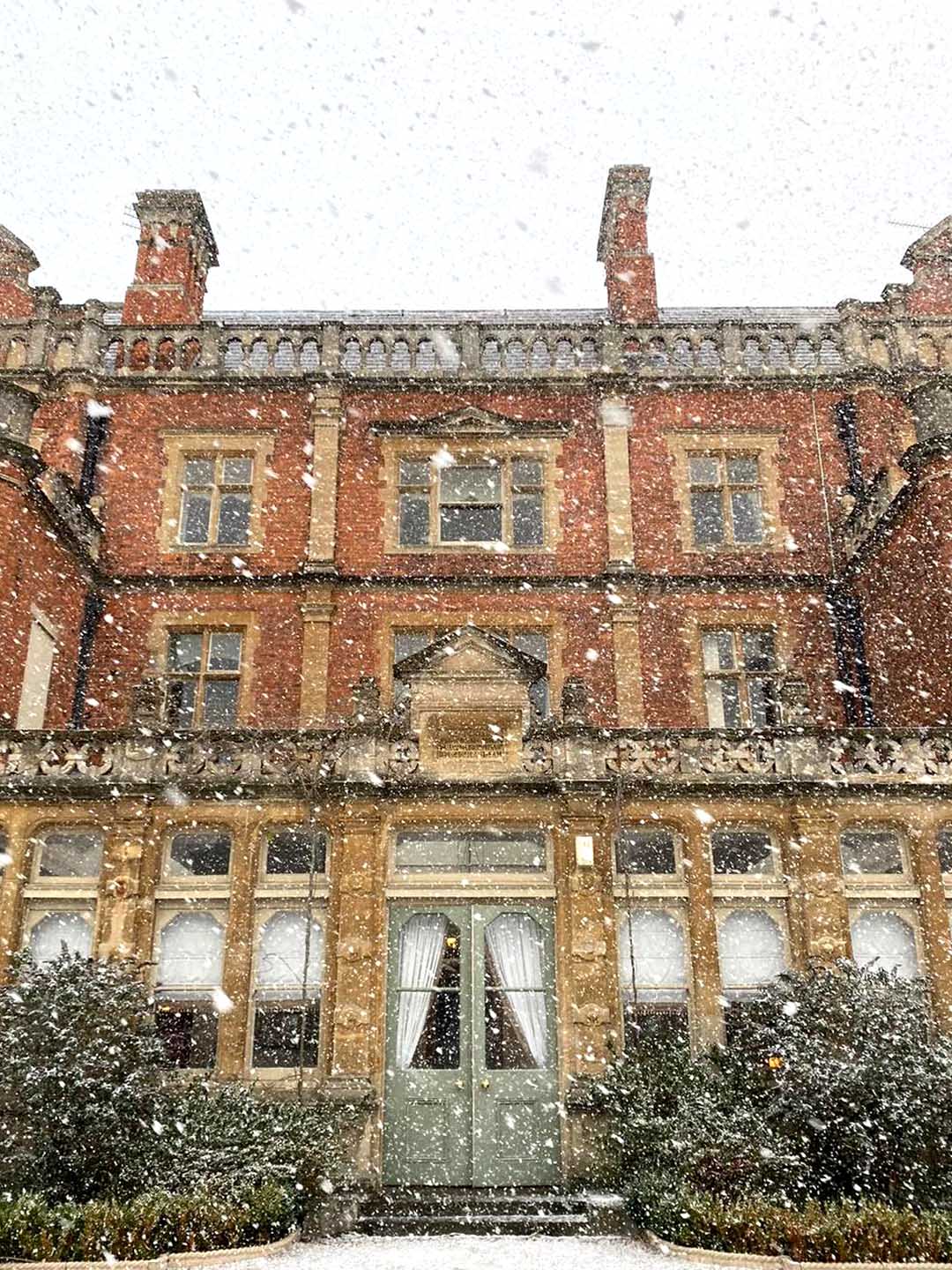 Rossington Hall Christmas Entrance
